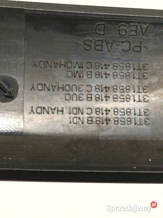 DEKOR LISTWA OZDOBNA DESKI KOMPLET 3T 3T1858418B osobowe