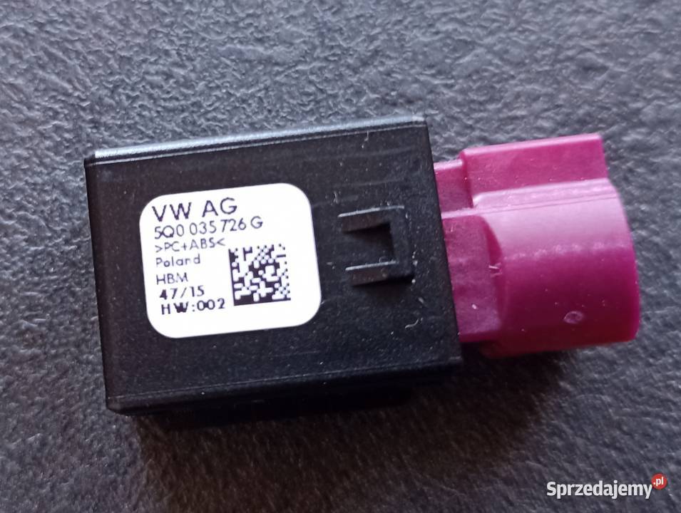 Gniazdo USB VW Skoda 5Q0035726 Zalesie Śląskie