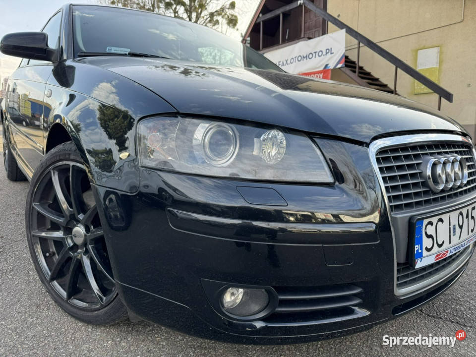 Audi A3 3drzwiowe Klimatronic 2stref 2 kpl kół czujnik zmierzchu Cieszyn