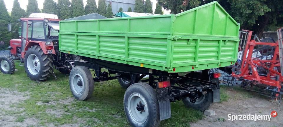 Przyczepa rolnicza D47 nieuszkodzony Przyczepy rolnicze sprzedam