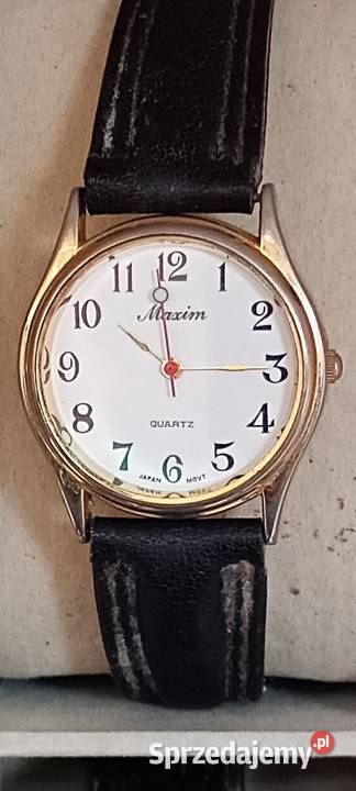 Zakupiono 9 damskich zegarków z Anglii Wagowo