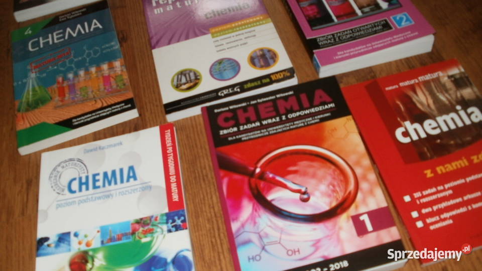 Chemia olbrzymi zestaw do matury i nie Warszawa sprzedam