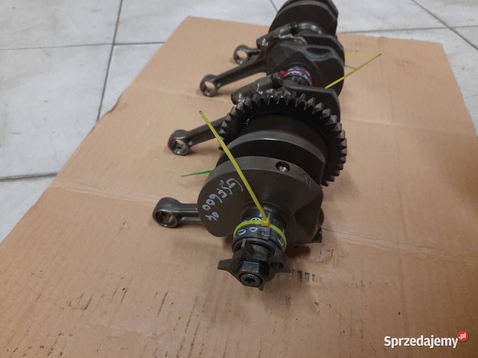 Suzuki GSF 600 wał korbowowy panewki korby Jelenia Góra