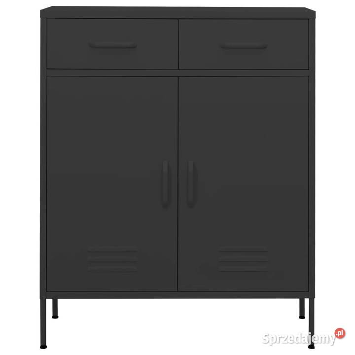 Szafka antracytowa 80x35x1015 stalowa WM336159 Warszawa