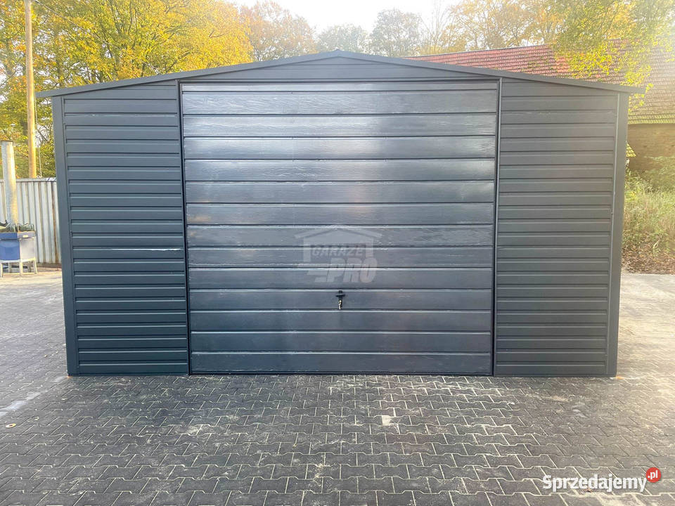 Garaż blaszany 5x55m Brama uchylna dach GP522 Chełm sprzedam