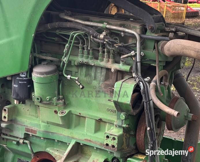 JOHN DEERE 6081HRW36 Silnik Blok Głowica Słupek Jastrzębniki