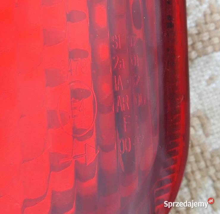 Lampa tył prawa Skoda Fabia I 19992004 Lampy tylne wielkopolskie Gniezno