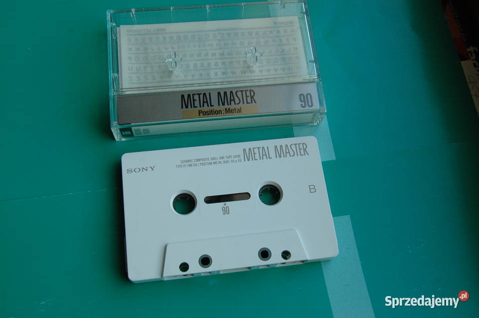kaseta SONY magnetofonowa Metal Master C90 nowa Gdynia