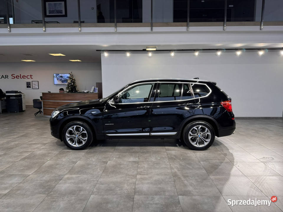 BMW X3 xdrive20d 190 automat 2016 r salon NAVI komputer pokładowy Myślenice