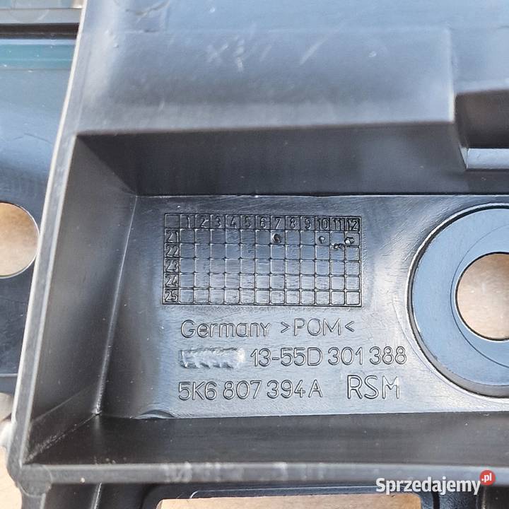 VW GOLF VI 6 ŚLIZG ZDERZAKA PRAWY TYŁ 5K6807394 osobowe Bieleń sprzedam