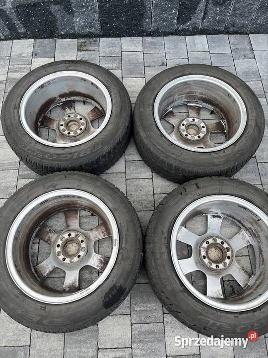 Felgi aluminiowe Audi 16 5x112 zimowe opony Audi OE Domaniewice