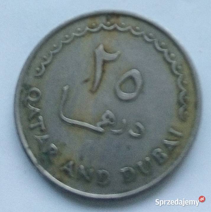 QATAR AND DUBAJ25 DIRHAMS RZADKA mazowieckie