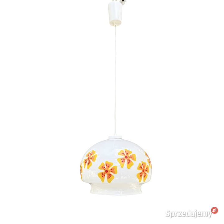 Lampa wisząca VEB Beleuchtungsglaskombinat mazowieckie Warszawa sprzedam
