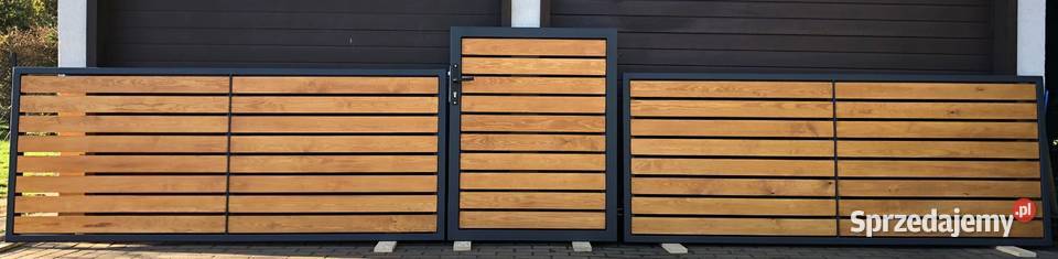 Furtka Drewniana drewno Ocynk mal proszkowe 100 skrzydłowa Bolesławiec