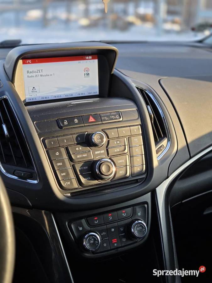 Opel Zafira C tourer 16 cdti 7 miejsc Flexfix radio Mielec