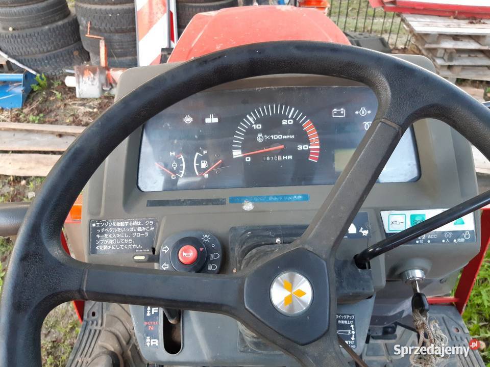 Ciągnik mini traktor ogrodniczy Mitsubishi Mt lubelskie Modliborzyce