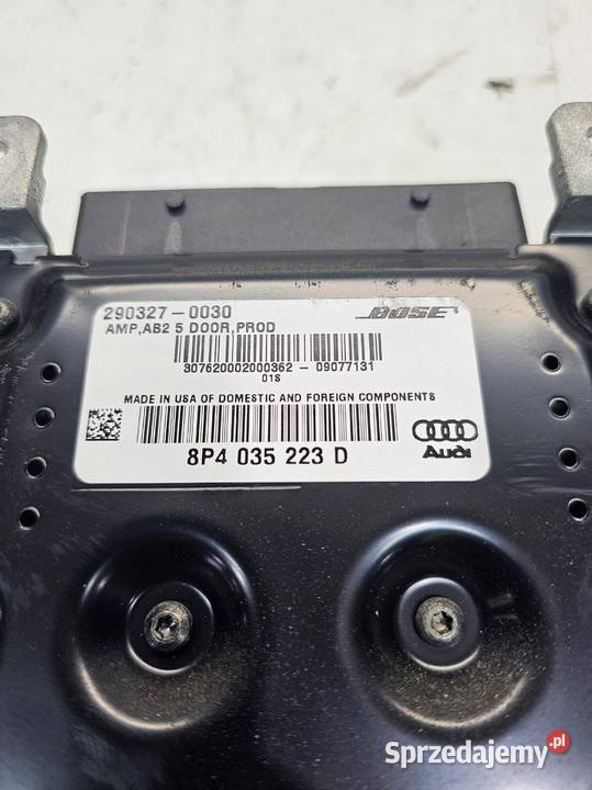 WZMACNIACZ BOSE AUDI A3 8P LIFT 8P4035223D