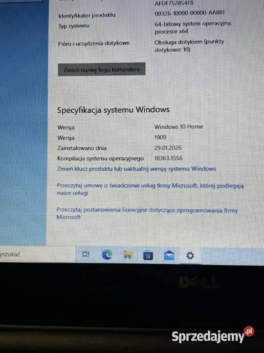 Dell Inspiron 15 3521 lntel Core i3 4GB Rzeszów sprzedam