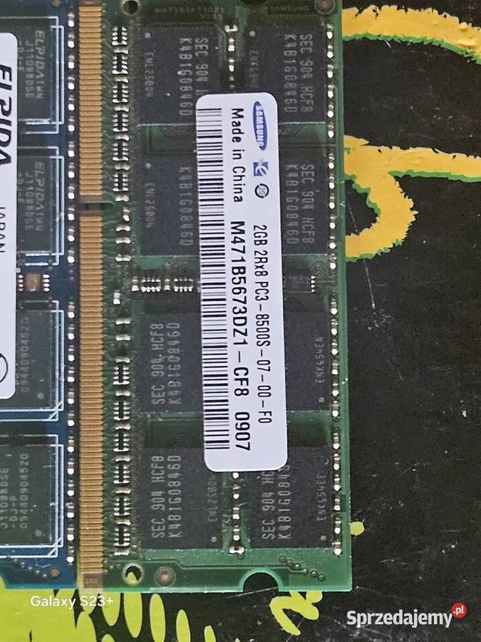 Pamiec RAM 2 GB 2 Aleksandrów Łódzki sprzedam
