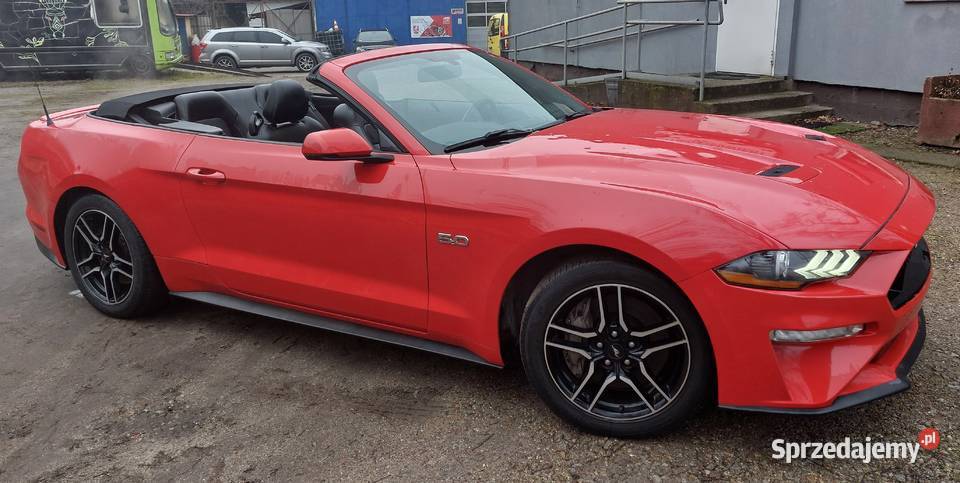 Ford Mustang GT 50 cabrio automat skóry Wrocław