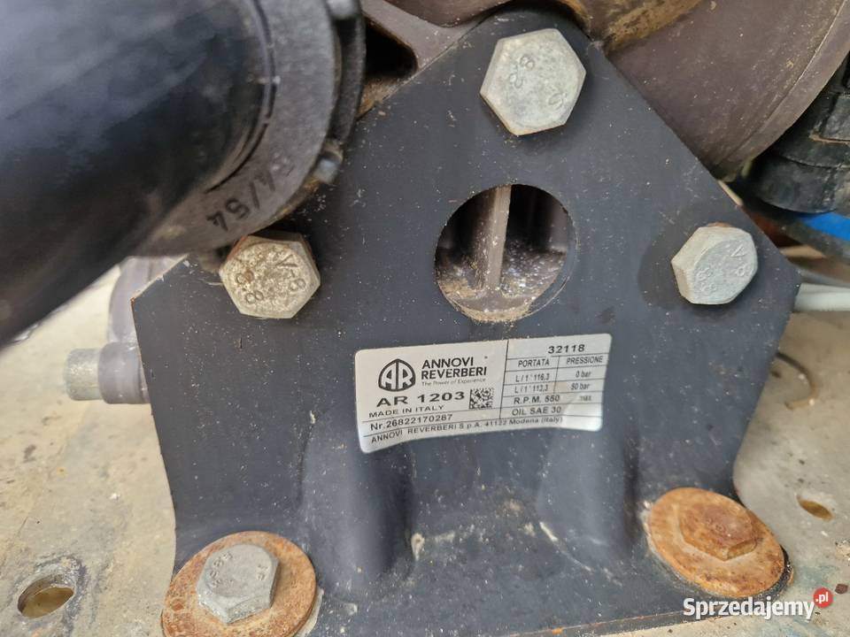 opryskiwacz sadowniczy CLM 1500 litrów kolumna Zaczepiane Zelów