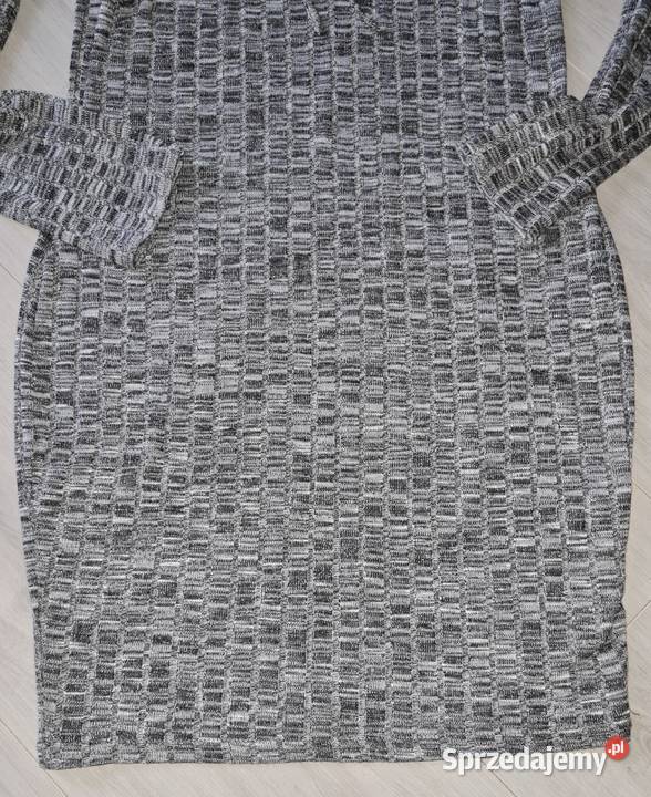 Sukienka dzianinowa sznurowana 38M Łódź