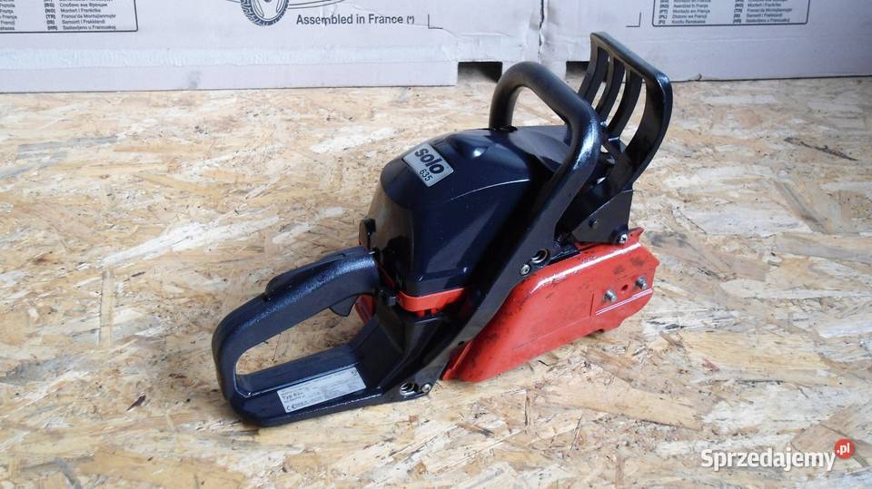 Solo 635 części cylinder tłok wał cewka gaźnik Łagów