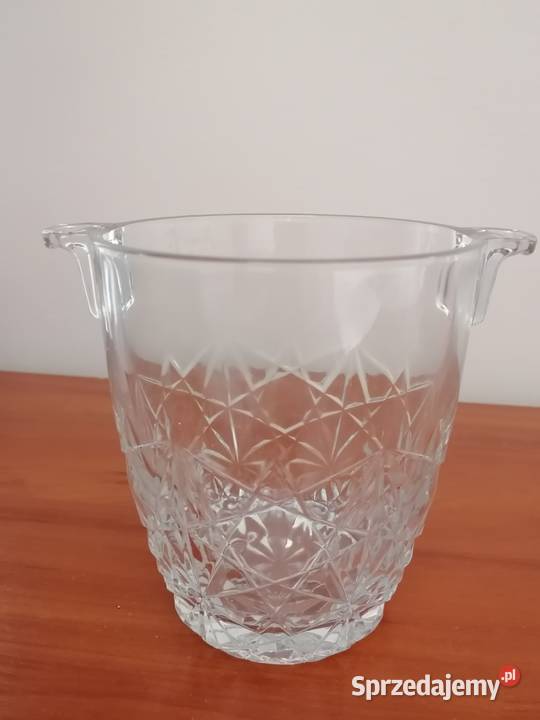 Szklany Cooler PRL
