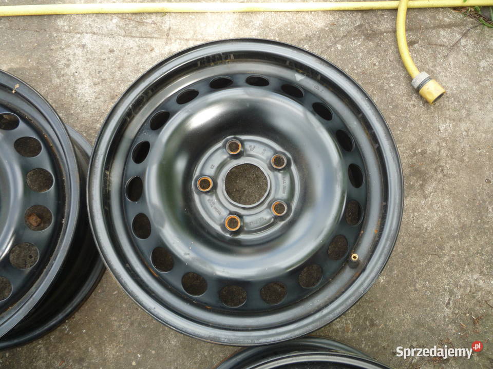 Sprzedam felgi stalowe do VwAudiSkoda 6Jx15 ET Części Koluszki