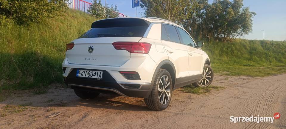 Volkswagen TROC 15 TSI 2020r Salon Polska elektryczne lusterka Konin