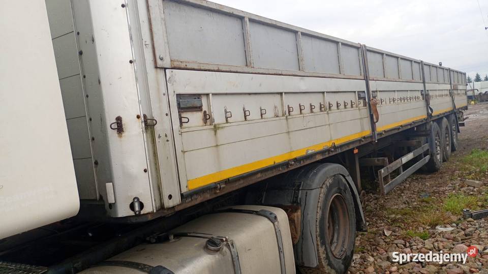Zestaw scania naczepa burtowka tarcza hamulcowa Sochaczew-Wieś sprzedam