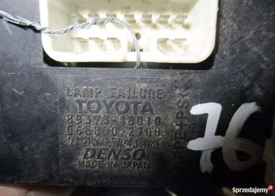 LEXUS RX300 MODUŁ SENSOR LAMP 89373 48010 wielkopolskie Nowy Tomyśl