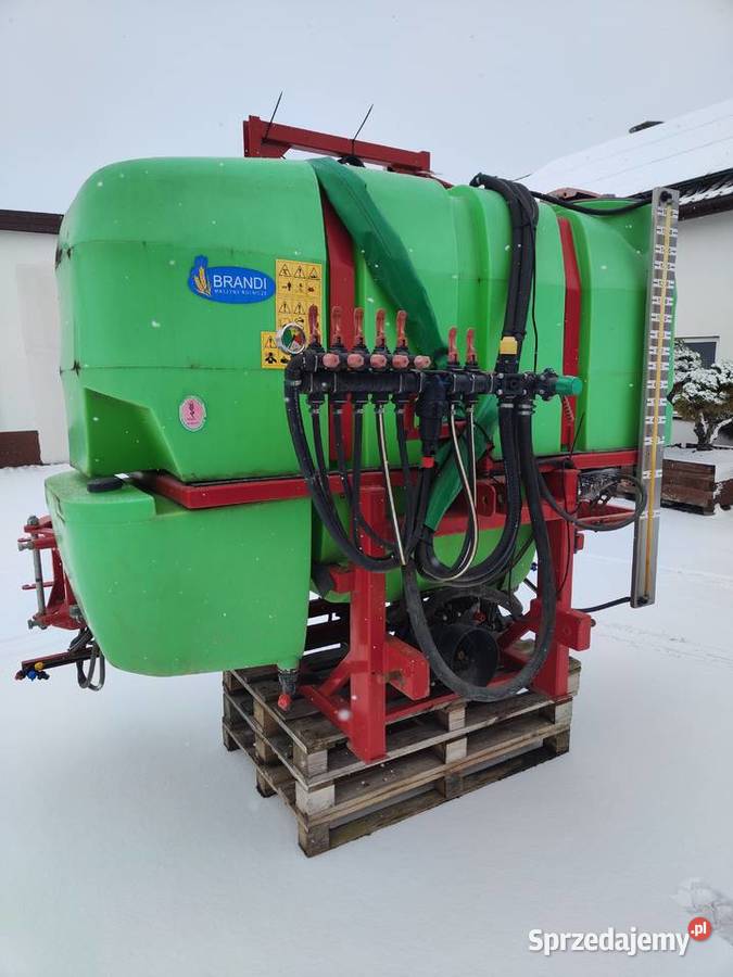 Opryskiwacz Brandi 1600 l belka 15 metrów nieuszkodzony Grabica sprzedam