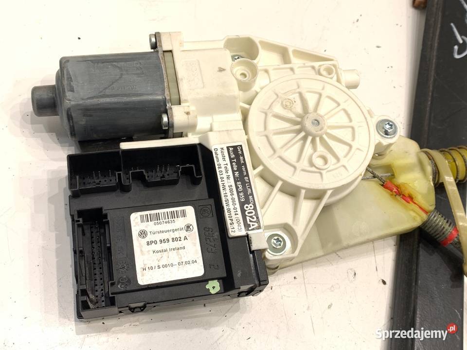 PODNOŚNIK SZYBY PRAWY PRZÓD AUDI A3 8P sprzedam