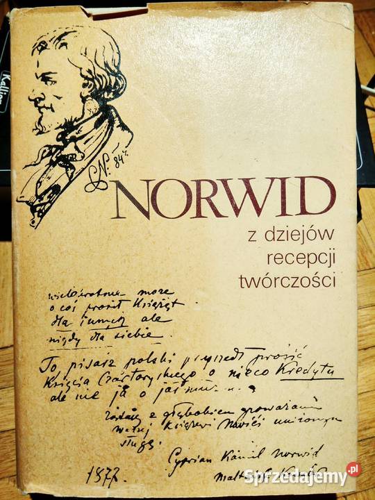 Norwid utwory książki polonistyka antykwariaty