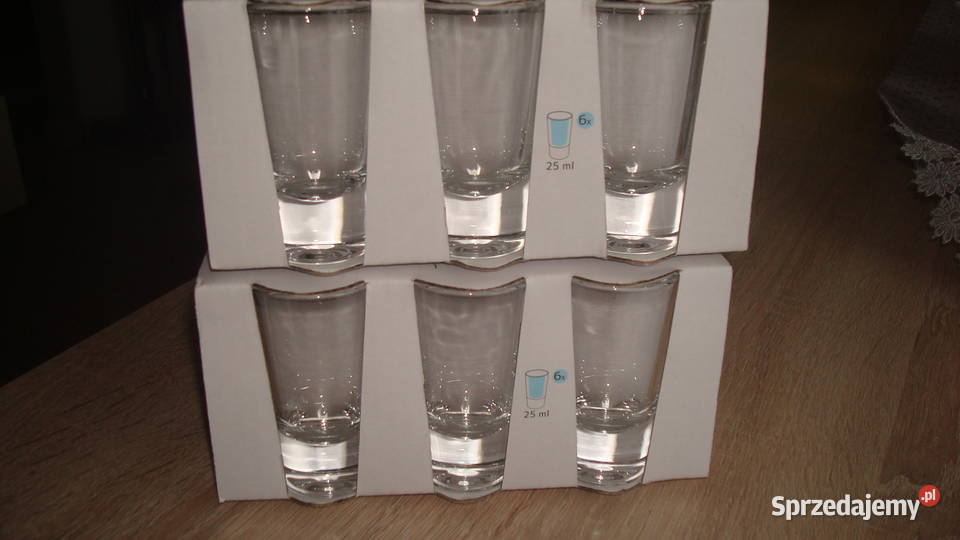 Kieliszki nowe 12 Bądkowo sprzedam
