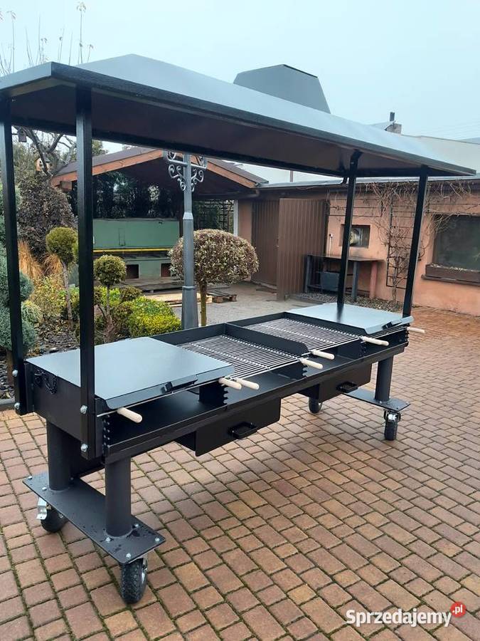 Gastronomiczny grill cateringowy blacha 6 mm Damasławek