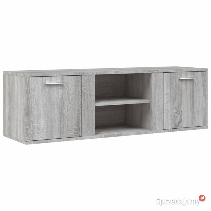 Szafka pod TV szary dąb sonoma 120x34x37 mazowieckie Warszawa
