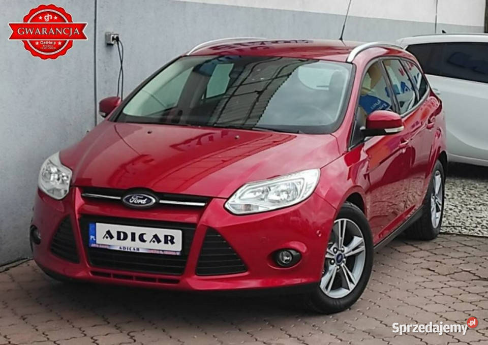 Ford Focus czerwony metalik 89przebiegu 125 Focus śląskie Racibórz