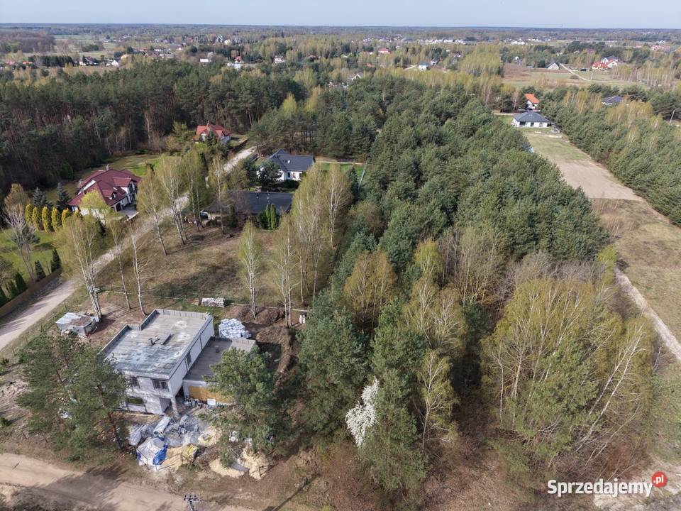 Duża dzialka w otoczeniu natury 35 min stolicy prąd sprzedam