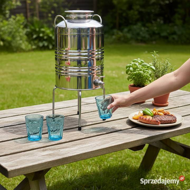 Antałek Dyspenser stal nierdzewna inox Beczka