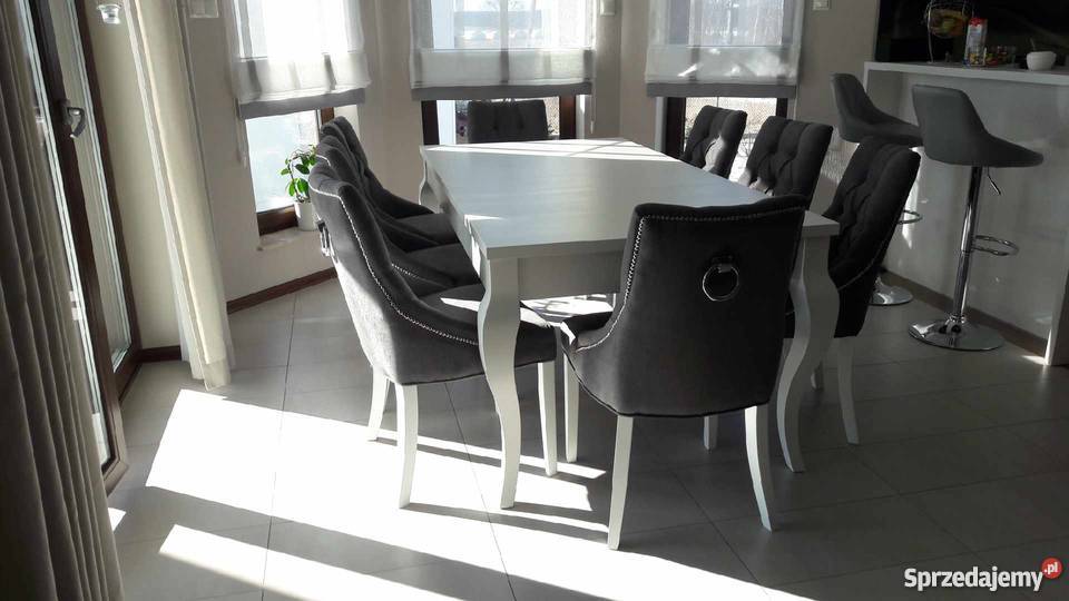 Nowoczesne krzesło hampton glamour z kołatką Gdańsk