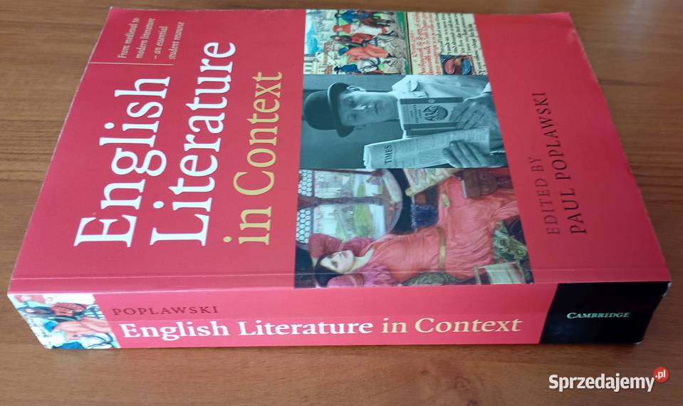 English literature in context gen ed Paul Gdańsk