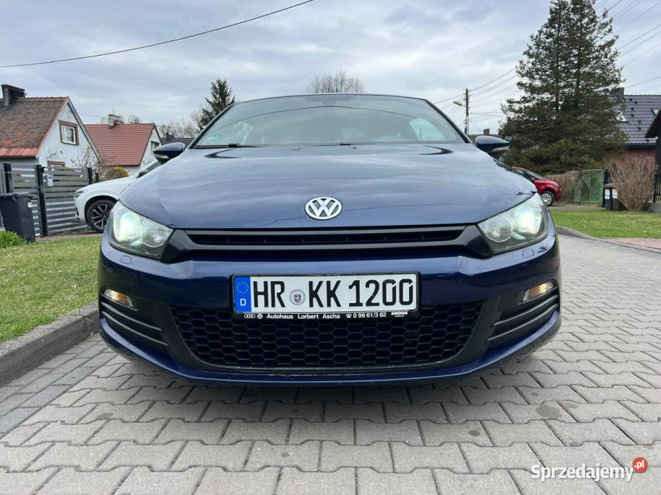 Volkswagen Scirocco AUTOMAT DSG SPORT czarny Scirocco Ruda Śląska sprzedam