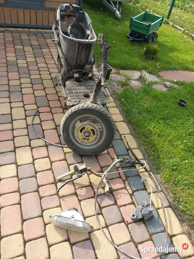 Peugeot sv 125 lampa przód koło kierownica Oświetlenie pomorskie Morzeszczyn