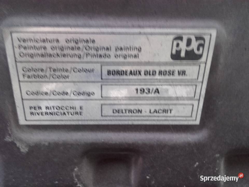 Fiat Stilo 5 drzwi maska zderzak błotniki Łódź