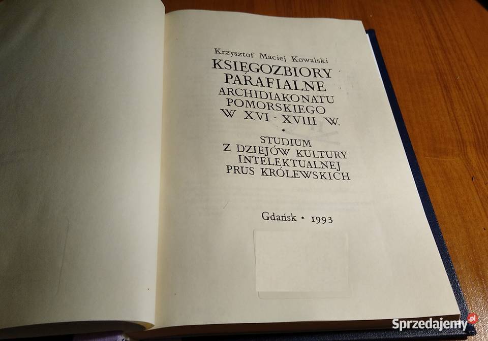 Księgozbiory parafialne archidiakonatu Gdańsk