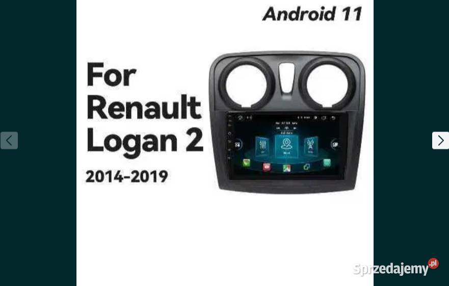 Radio Android Renault Logan 2 Sandero 20142019r Radioodtwarzacze śląskie Ożarowice