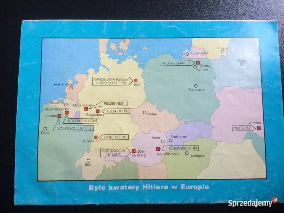 3304 Wilczy Szaniec Kwatera Hitlera Szczecin