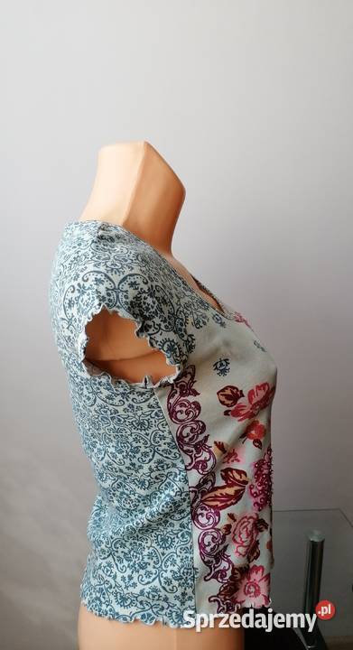 DAMSKA BLUZKA Z CEKINAMI PER UNA by MS RUK 14 Bluzki i koszule łódzkie Łódź